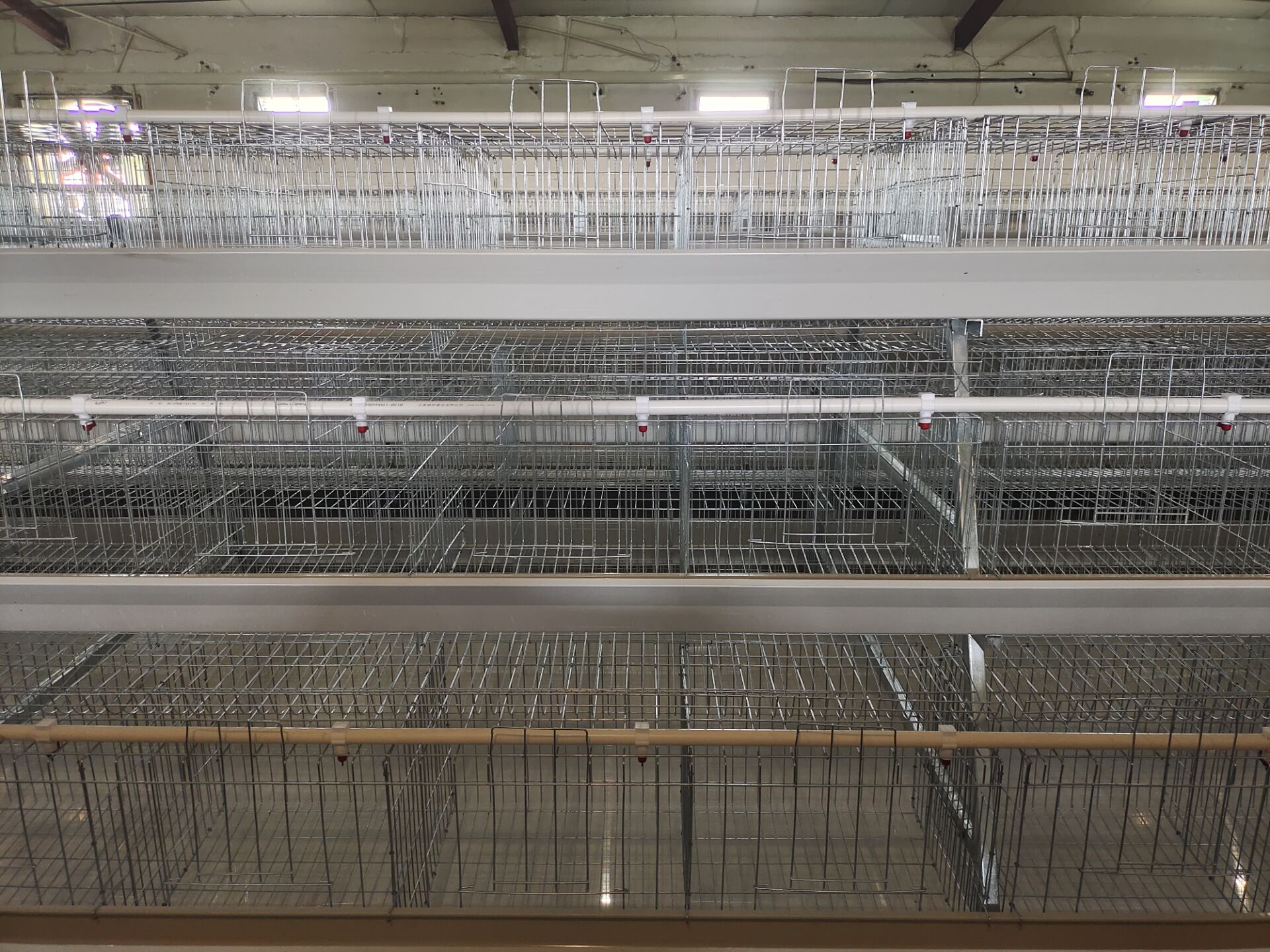 Vorgefertigter Hühnerhaus Farm Projekt Broiler Cage