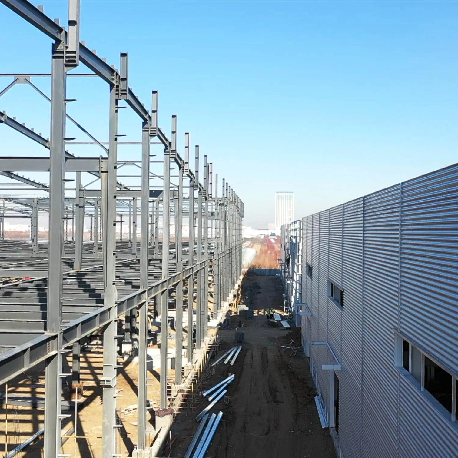 Windbeständigkeit niedriger Kosten vor dem Stahlstruktur Workshop